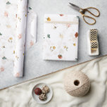 Chic Boho Flower Garden Geschenkpapier<br><div class="desc">Versammelt eure Gäste in modernem rustikalem Stil mit diesem atemberaubenden boho blumengarten verpackt Papier Design. Das perfekte Thema für Sommer,  Herbst und Herbst. Einfach mit Ihren persönlichen Daten an der Vorderseite und hinten anpassen,  um es zu Ihrem eigenen zu machen.</div>