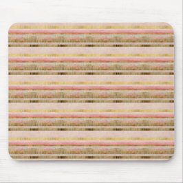 Chic Boho Girly Stripes Mousepad