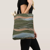 Chic boho Herbstsee abstrakt Tasche (Von Nahem)