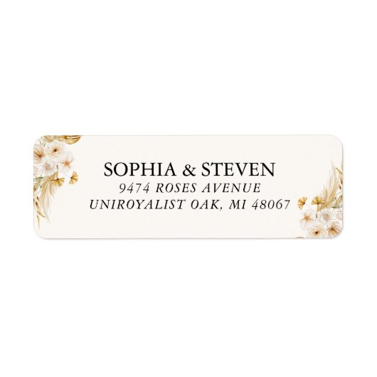 Chic Boho Wedding with Beige and Yellow Blooms (Vorne)