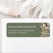 Chic Boho Wildblume Rustic Sage Green Wedding (Insitu)