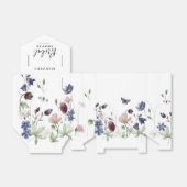 Chic Boho Wildblumen Wedding Brautparty Geschenkschachtel (Ungefaltet)