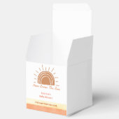 Chic Boho Wüste kommt hier zur Son Baby Dusche Geschenkschachtel (Geöffnet)