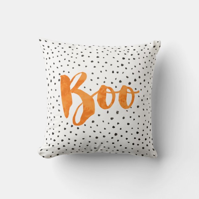 Chic Boo Halloween Kissen (Vorderseite)