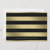 Chic Border EDITABLE COLOR Save the Date Card (Rückseite)