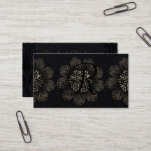 Chic Botanic Ornamental Gold und Premium Black