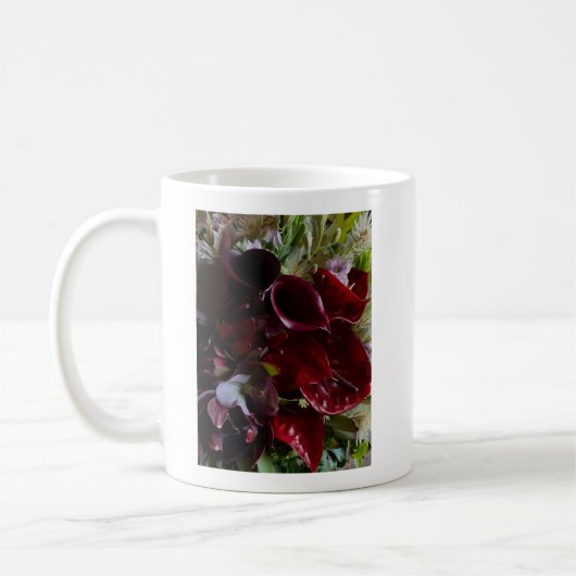 Chic Botanical Flower Mug Kaffeetasse (Links)