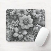 Chic Bouquet von Blume Mousepad (Mit Mouse)