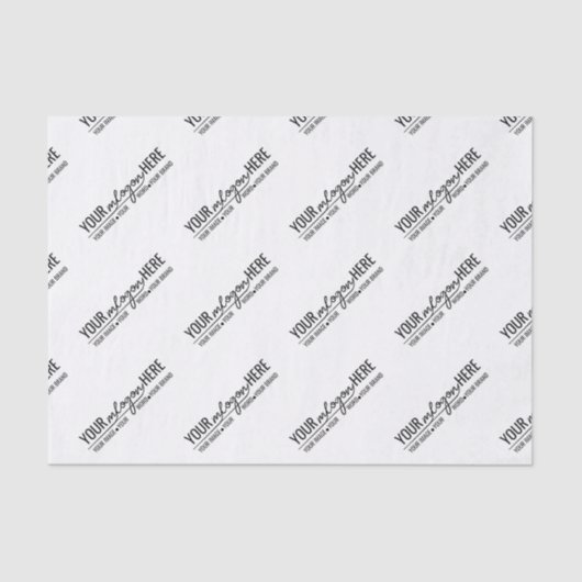 Chic-Boutique-Branding-Logo Seidenpapier (Vorderseite)