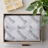 Chic-Boutique-Branding-Logo Seidenpapier (Geschenk)
