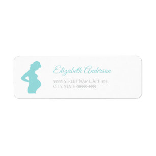 Chic Boy Baby Dusche Schwangere Frau Baby Bump