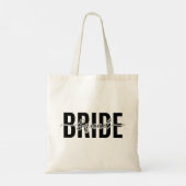Chic Braut-Squad Junggesellinnenabschied Tragetasche (Rückseite)