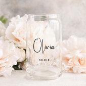 Chic Brautparty Wedding Dosenglas