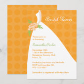 Chic Bridal Dusche Einladung (Vorne/Hinten)