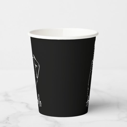 Chic Bridal | JUNGGESELINNEN-ABSCHIED Pappbecher (Links)