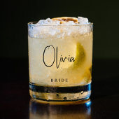 Chic Bride Bridal Junggeselinnen-Abschied Whiskyglas