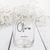 Chic Bride Groom Script Wedding Dosenglas