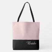 Chic Bride Tote Bag Tasche (Vorderseite)