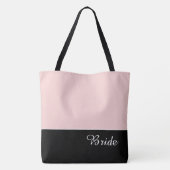 Chic Bride Tote Bag Tasche (Rückseite)