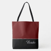Chic Bride Tote Bag Tasche (Vorderseite)