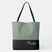 Chic Bride Tote Bag Tasche (Rückseite)