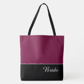 Chic Bride Tote Bag Tasche (Vorderseite)