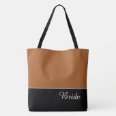 Chic Bride Tote Bag Tasche (Rückseite)