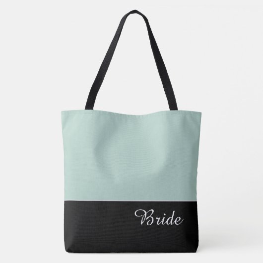 Chic Bride Tote Bag Tasche (Rückseite)