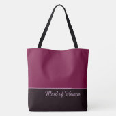 Chic Bride Tote Bag Tasche (Rückseite)