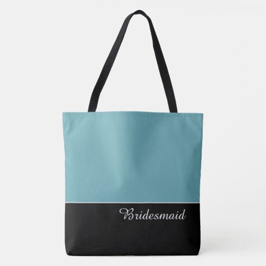 Chic Bridesmaid Tote Bag Tasche (Vorderseite)