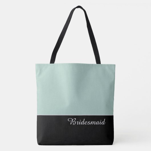 Chic Bridesmaid Tote Bag Tasche (Vorderseite)