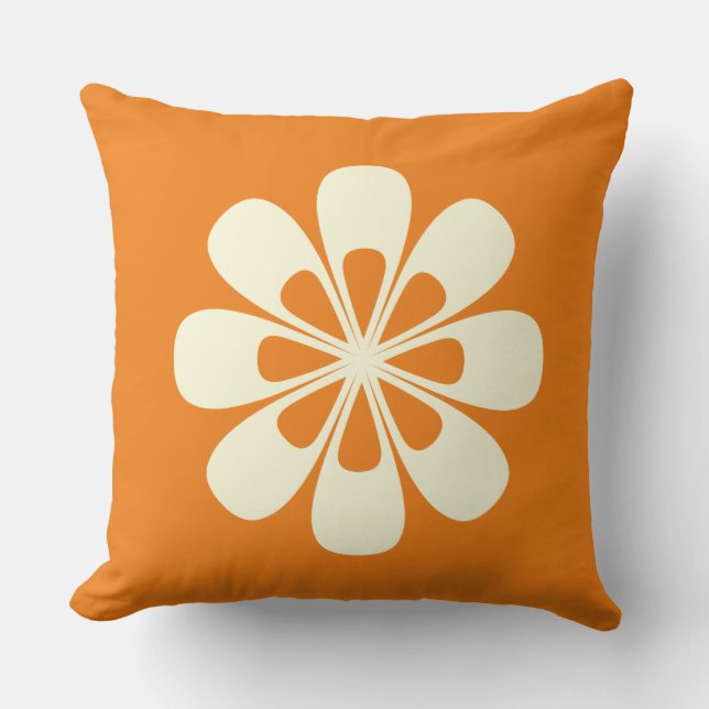 Chic Bright Floral Pillow Kissen (Vorderseite)