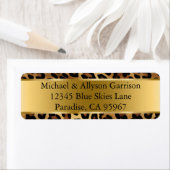 Chic Brown Gold Leopard Wedding (Insitu)