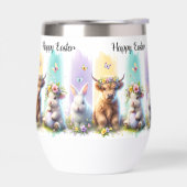 Chic Brushstroke Osterkuh Wine Tumbler (Links)