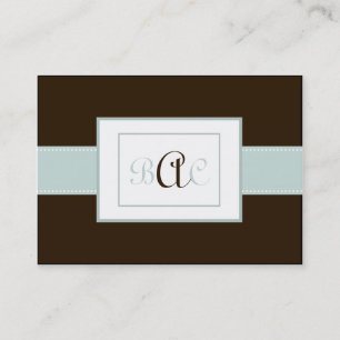 Chic Bryn Chubby Business Cards Visitenkarte