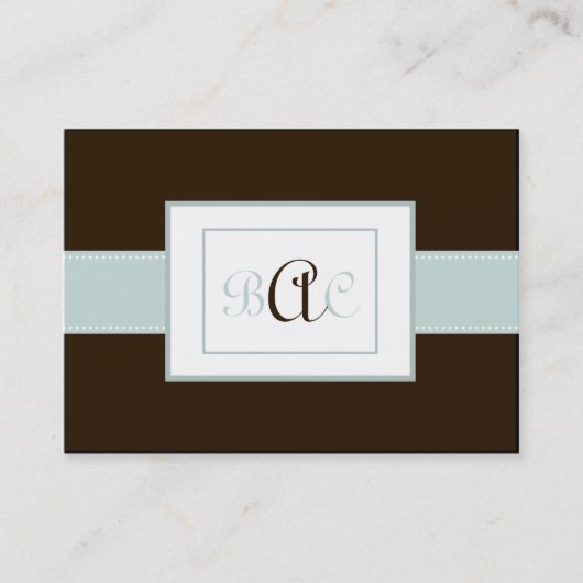 Chic Bryn Chubby Business Cards Visitenkarte (Vorderseite)