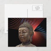 Chic Buddha Yoga Style Postkarte (Vorne/Hinten)
