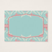 Chic Bunny Gift Tag (Rückseite)