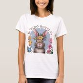 Chic Bunny Spring Royalty T-Shirt (Vorderseite)