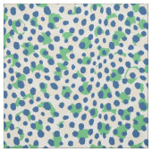 Chic bunt grüner Cheetah-Printpolka Punkte Stoff (Muster)