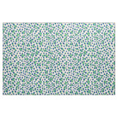 Chic bunt grüner Cheetah-Printpolka Punkte Stoff (Fat Quarter (45,7 x 55,9 cm))