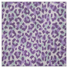 Chic bunt minze lila Cheetah Druckmuster Stoff