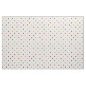 Chic bunt orange aquamarine Polka-Punktmuster Stoff (Fat Quarter (45,7 x 55,9 cm))