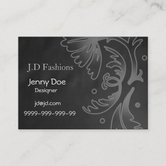 Chic Business Cards Visitenkarte (Vorderseite)