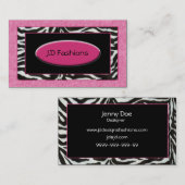 Chic Business Cards Visitenkarte (Vorne/Hinten)