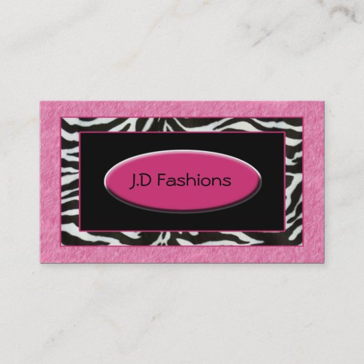 Chic Business Cards Visitenkarte (Vorderseite)