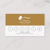 CHIC Business Rewards 6 Punch Logo COPPER Treuekarte (Vorderseite)