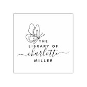 Chic Butterfly aus der Bibliothek des benutzerdefi Gummistempel (Prägung)
