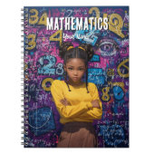 Chic Calculations: Confident in Numbers Notebook Notizblock (Vorderseite)