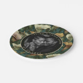 Chic Calle Lilies Teller für Bridge zum Party (Schrägansicht)